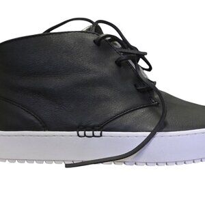 Sperry Top-Slider Black Leather Chukka Boots Women's US 8M